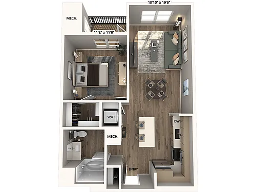 Floor plan AM14e
