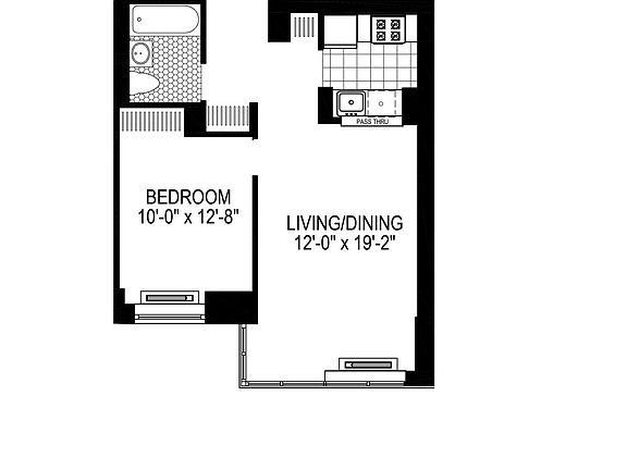 2nd image of 2 Gold St APT 26E