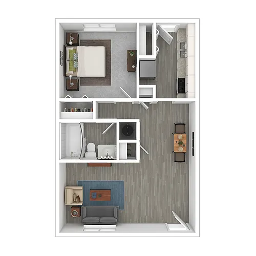 Floor plan 1X1