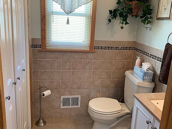 Half bath with laundry