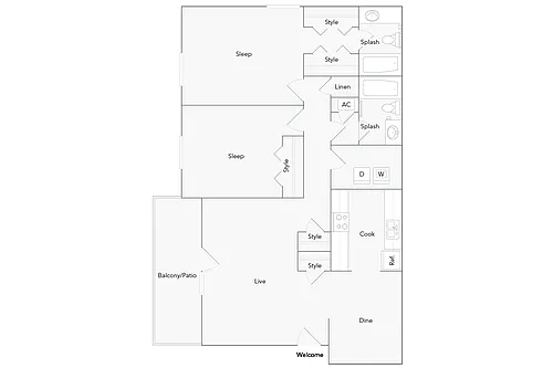 Floor plan Carlisle