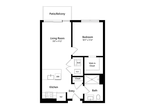Floor plan 01B-A