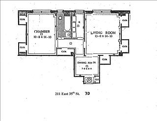 5th image of 211 E 35th St APT 7D