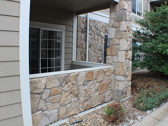 Covered back patio