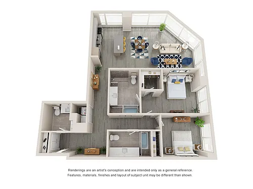 Floor plan B1
