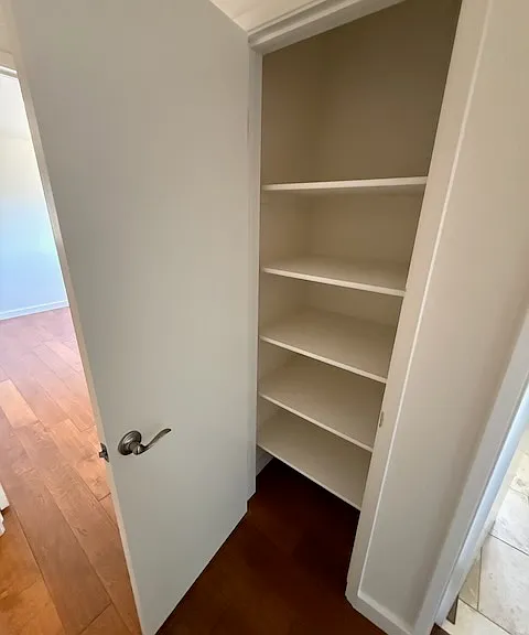 Linen closet in hallway (2nd floor)