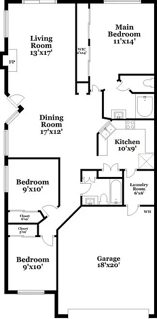3 bed, 2.0 bath, 1200 sqft, $1,940 — Photo 2