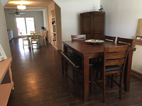 Entry and dining room