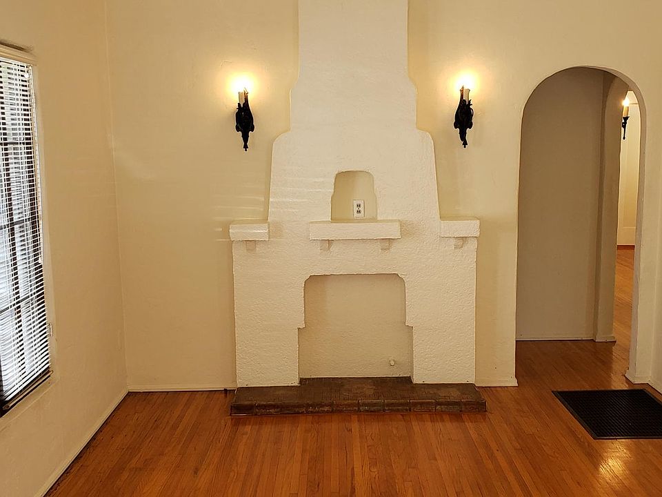 Faux fireplace