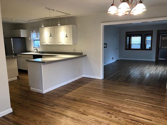Front door looking in to dinning, Kitchen, Living area.