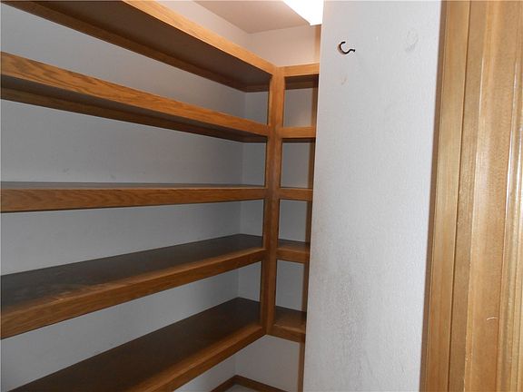 What a pantry, it continues going, well beyond the camera's view.