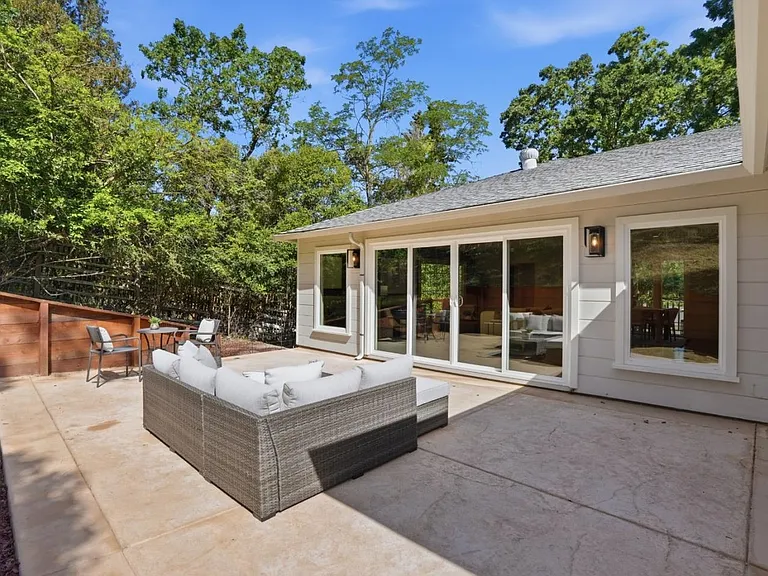 Spacious patio designed for seamless indoor-outdoor living