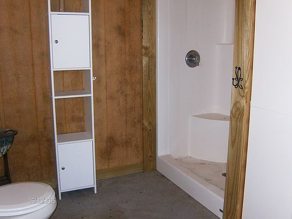 Shower in barn