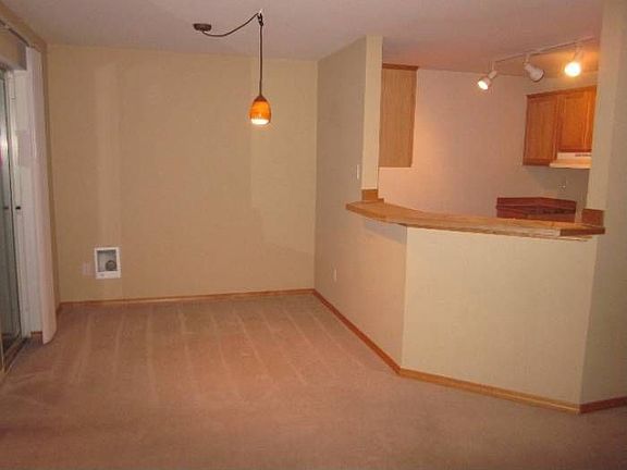 Dining area and kitchen