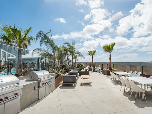 Pool Terrace with Outdoor Barbeques