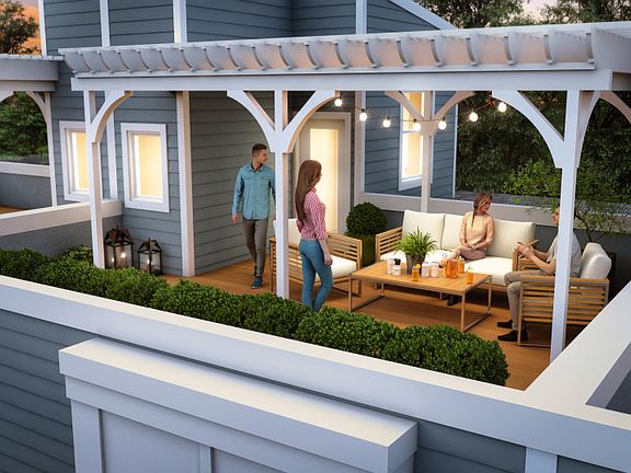 Waterfront townhomes with rooftop terrace