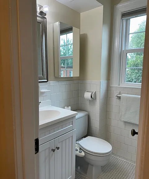 Updated bathroom