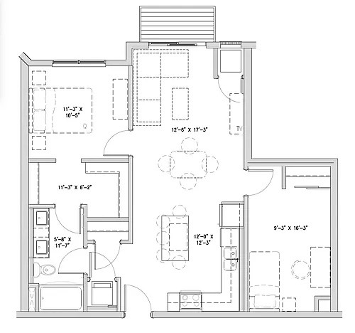 Floor plan Canal