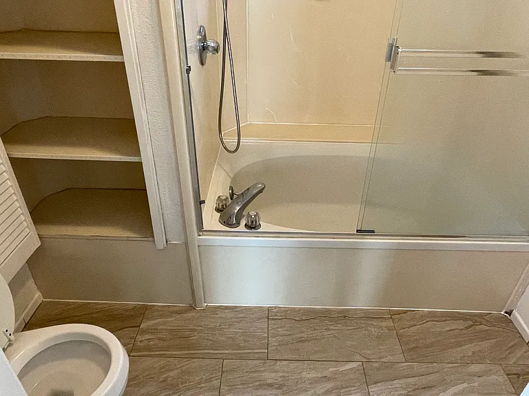 Master Bathroom with oversize tub