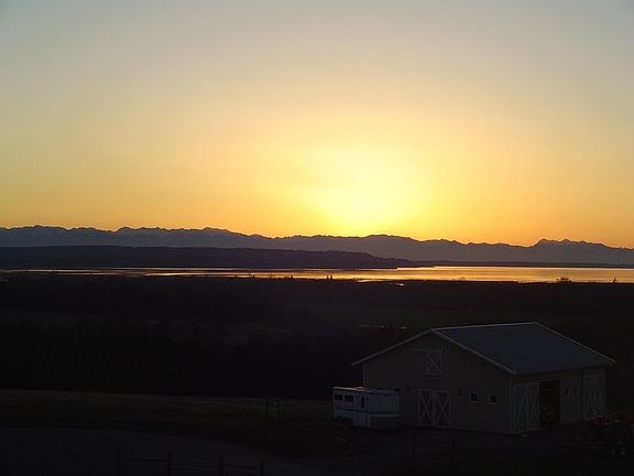 sunsets over the channel