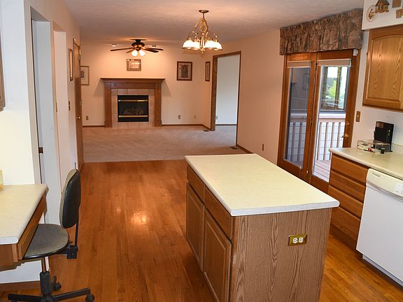 kitchen & family room