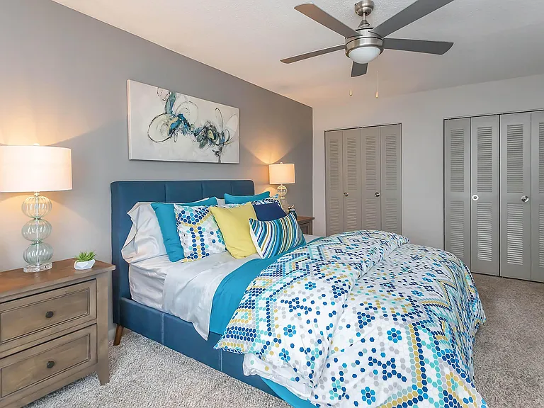 Step into your dream bedroom, where comfort meets contemporary design.