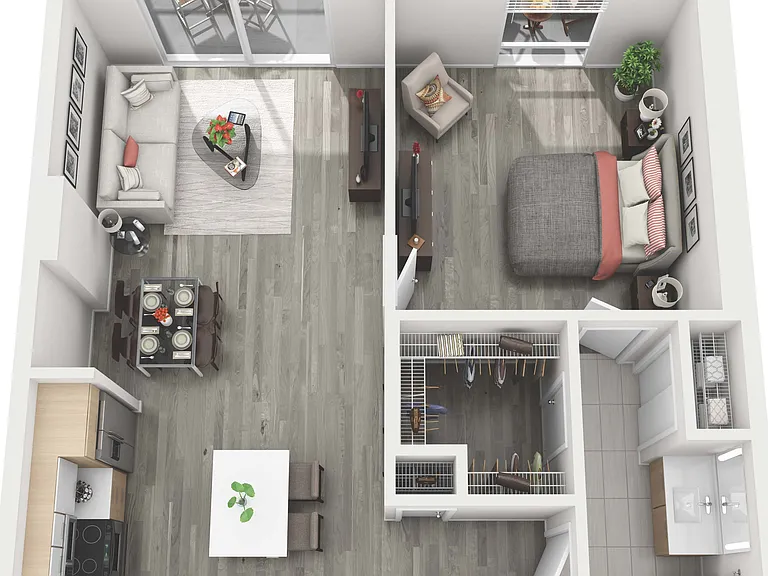 Versailles 726 sq ft Versailles 726 sq ft