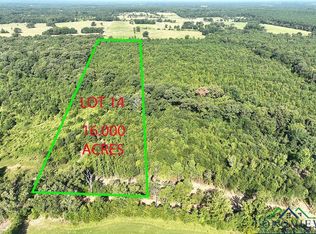 Mistletoe Rd LOT 14, Gilmer, TX 75644