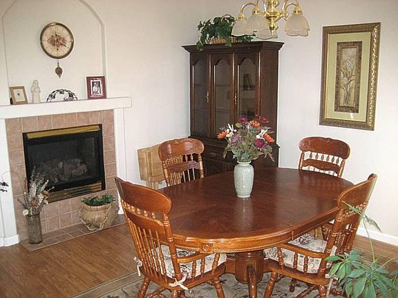 Dining Room w/Fireplace
