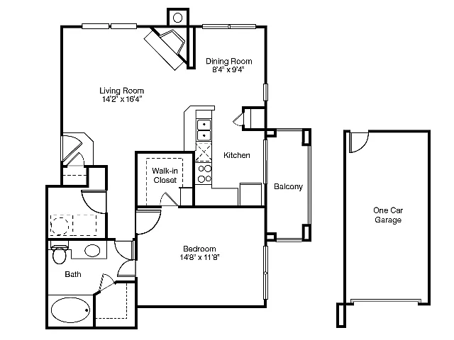 Floor plan The Lausanne