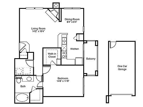 Floor plan The Lausanne