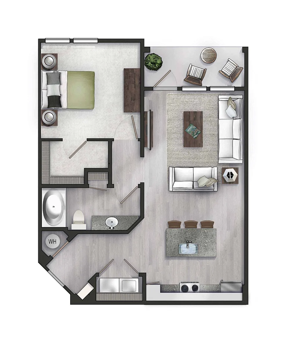 Floor plan Mills
