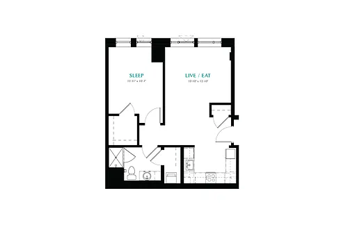 Floor plan B3