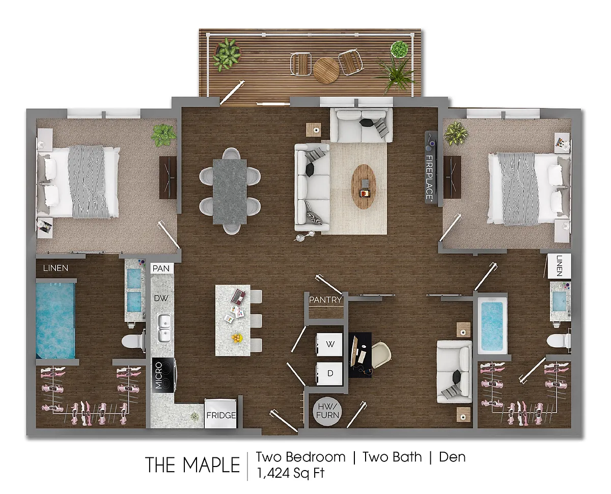Floor plan Maple