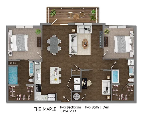 Floor plan Maple