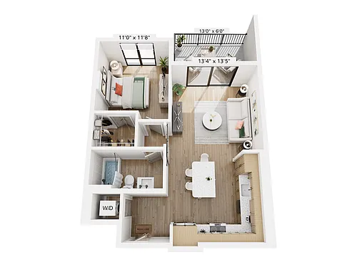 Floor plan A1