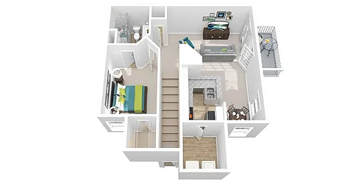 Floor plan Renovated Forest