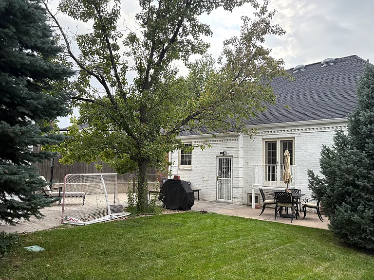Fenced Back yard