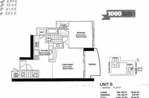 5th image of 1060 Brickell Ave APT 3805