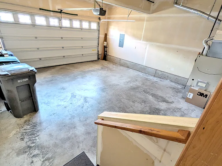 Two car garage