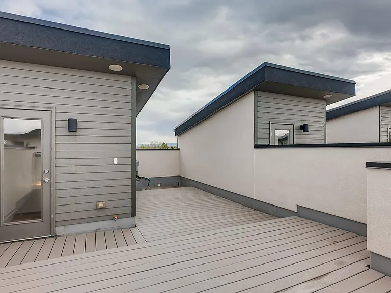 Rooftop deck.