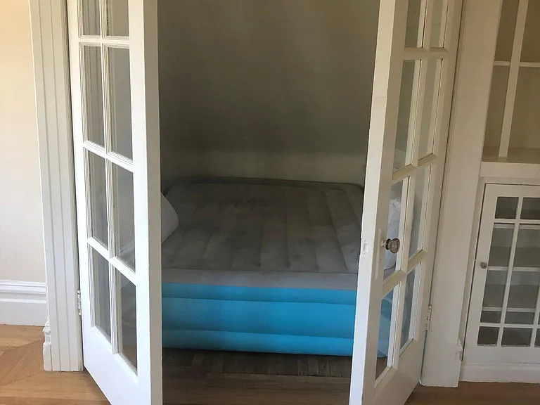 large closet as possible guest place to sleep