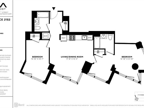 2nd image of 625 W 57th St APT 2152