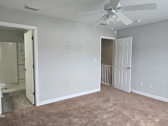 Owner Bedroom with walk in shower