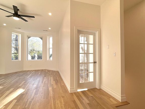 Living room and front office