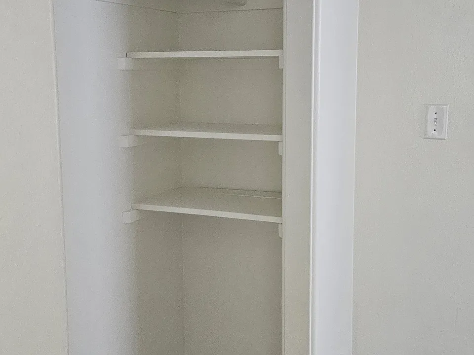 Ample Closet Space