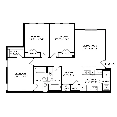 Floor plan Magnolia