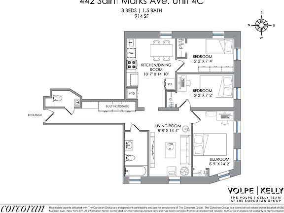 2nd image of 442 Saint Marks Ave APT 4C
