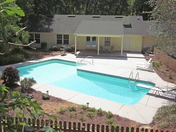Pool area with patio