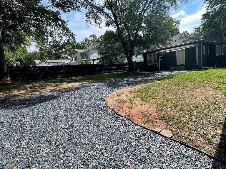 slate stone plenty of parking great space to entertain. Neighbors are great too!
